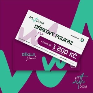 Dárkový poukaz 1 200 Kč