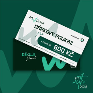 Dárkový poukaz 600 Kč